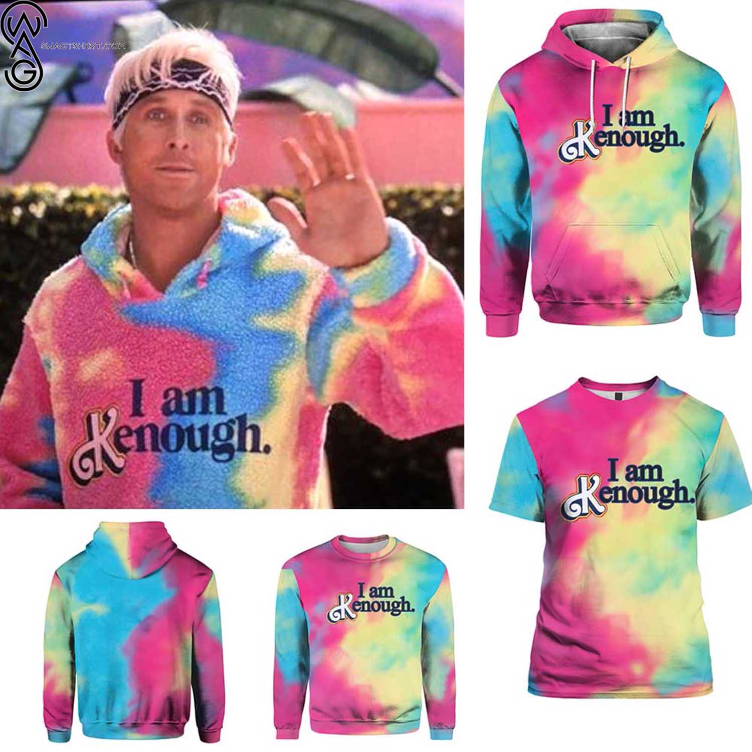 Barbie The Movie Ryan Gosling's 'I Am Kenough' Ken Hoodie Goes Viral After Premiere - An Unexpected Fashion Statement Sparks a New Wave of Empowerment