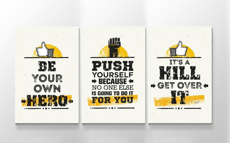 be your own hero canvas