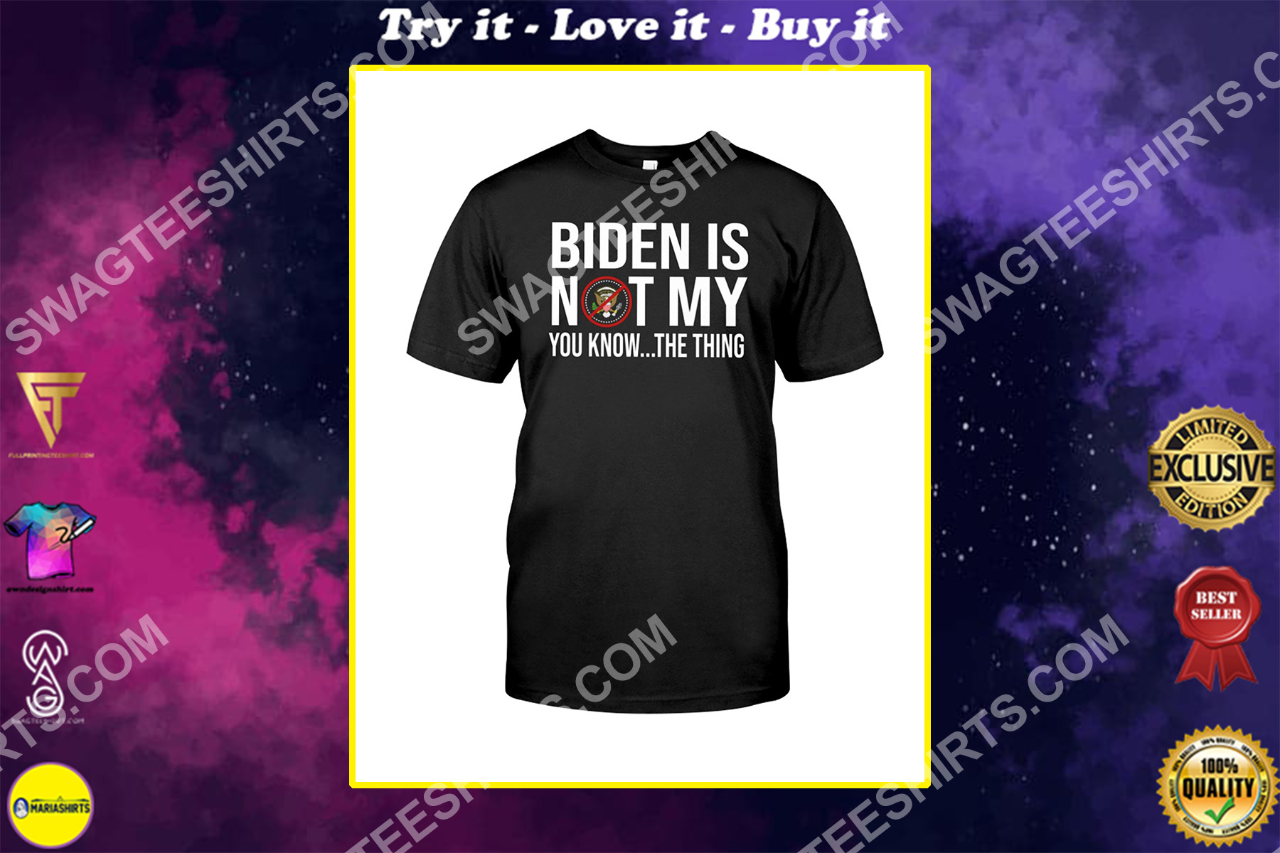 biden is not my you know the thing shirt