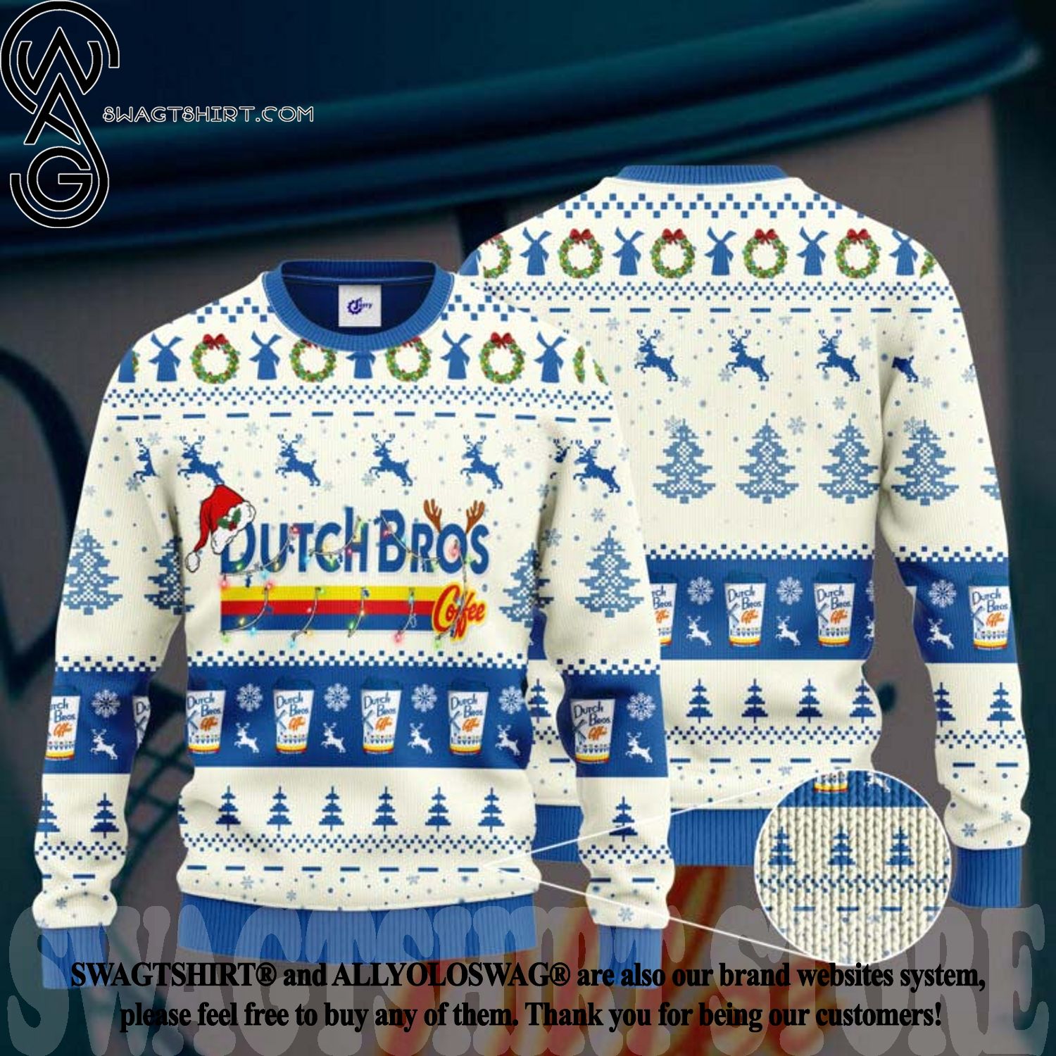 Los Angeles Dodgers Santa Claus Hat Ho Ho Ho 3D Custom Name Ugly Christmas  Sweater - Boomcomeback