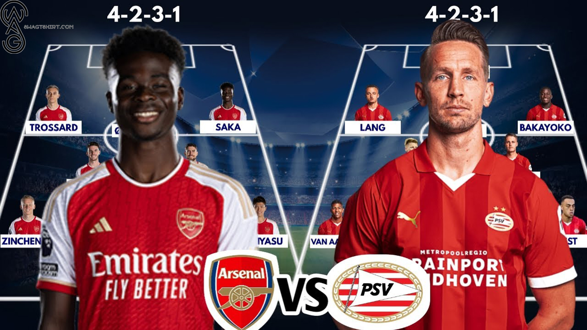 Clash of Titans Predictions for the Blockbuster Showdown - PSV Eindhoven vs. Arsenal in UEFA Champions League 2023